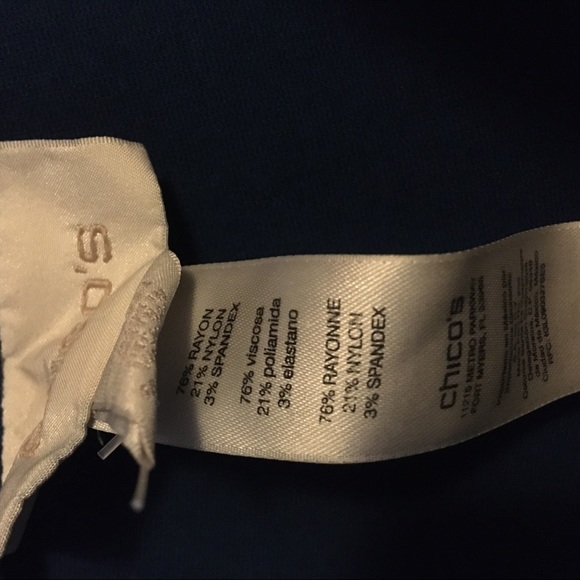 Chico’s Size 1 Ankle Stretch Pants - Picture 4 of 7